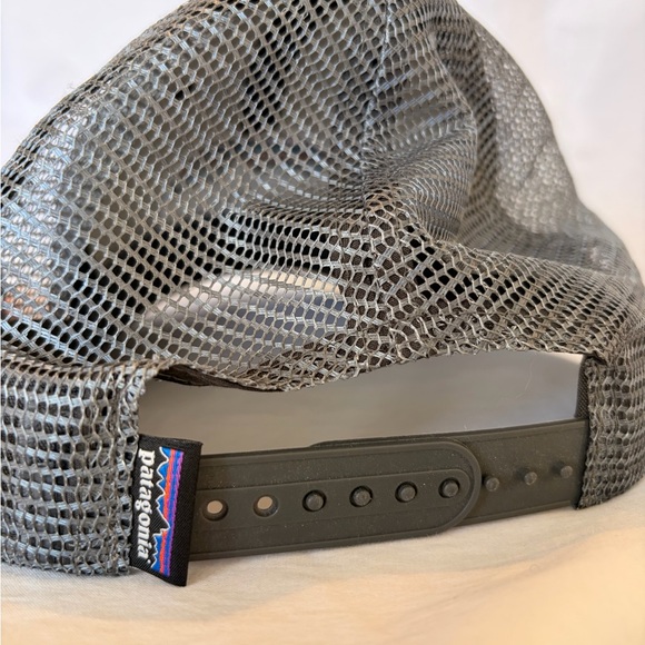 Patagonia Fitzroy Bison and Bear Trucker Mens Hats adjustable size - Picture 7 of 8